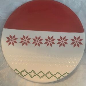 Tag White Ceramic Plate